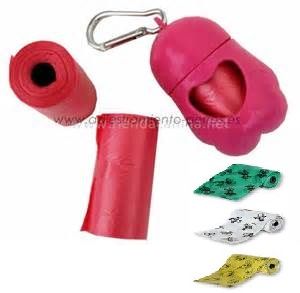 DISPENSADOR DE BOLSAS BIODEGRADABLE,VARIAS FORMAS Y COLORES
$40